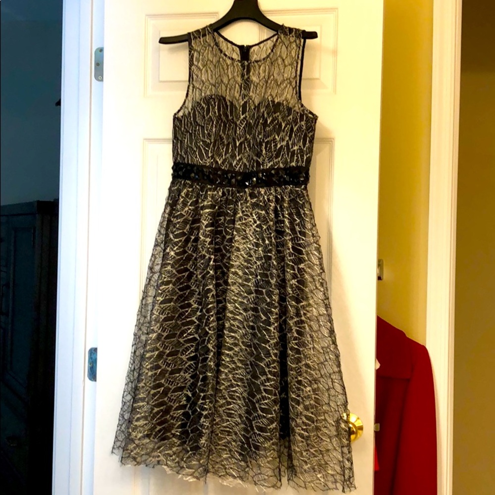 hicole hiller New York Women Dress Size 4 Great C